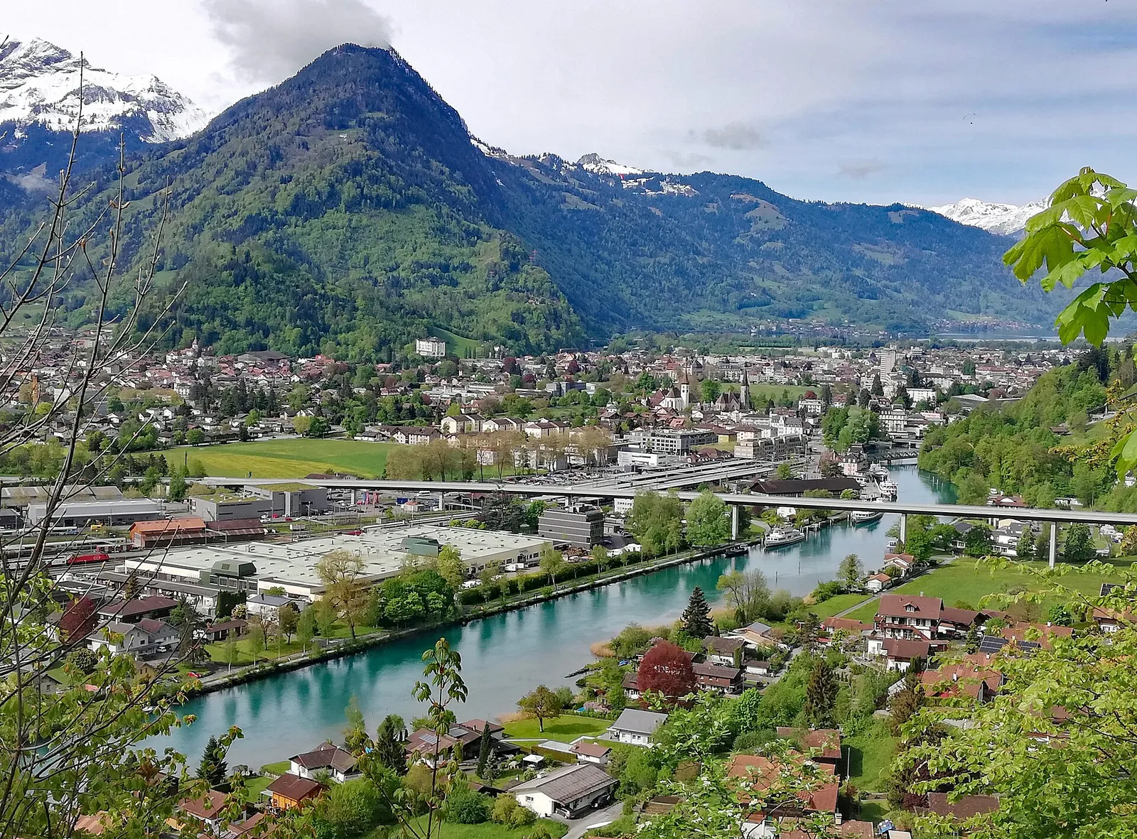 Interlaken, Switzerland -- scenic alpine eSIM destination
